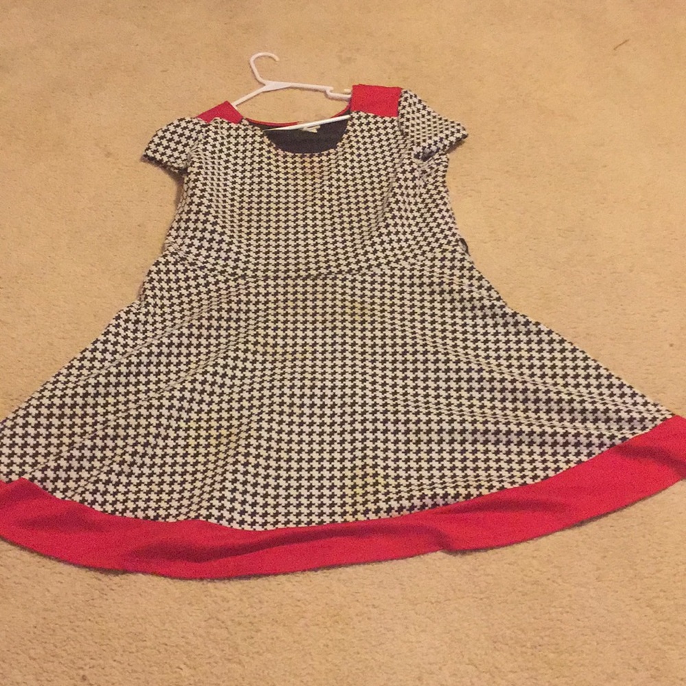 Houndstooth dress